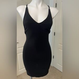 Elegant Black Mini Dress